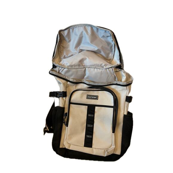 Eastsport White Toploader Backpack - Picture 3 of 5